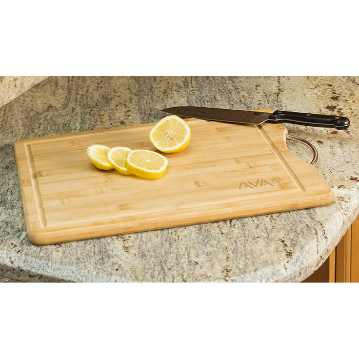Home Basics® Bamboo Board 12"x16" w/ Handle
