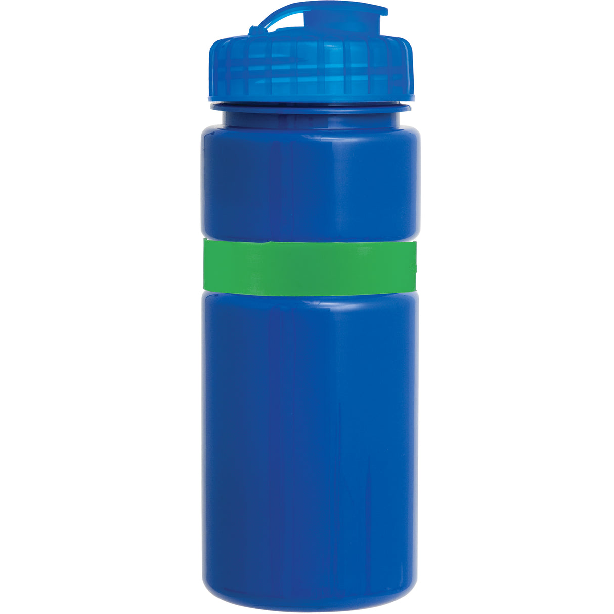 20 Oz. Sportster Bottle with Silicone Gripper Band w/ Push Pull Lid