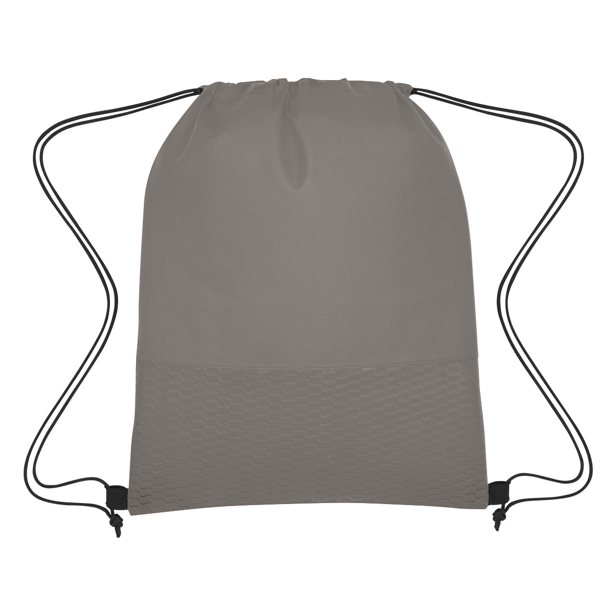 Wave Design Non-woven Drawstring Bag