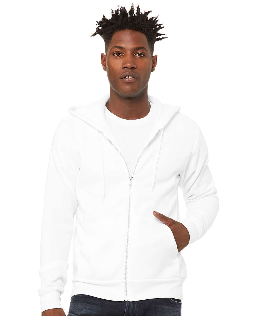 000035 Bella+Canvas® Unisex Sponge Fleece Full-Zip Hoodie
