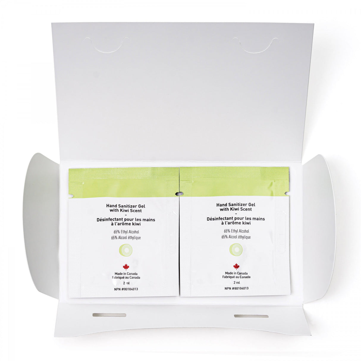 With Kiwi Scent And Large Customizable Sleeve 0 07 Fl Oz / 2 Ml Per Packet