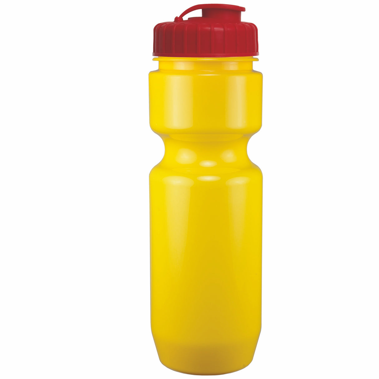 22 Oz. Bike Bottle w/ Flip Top Lid - Solid Colors