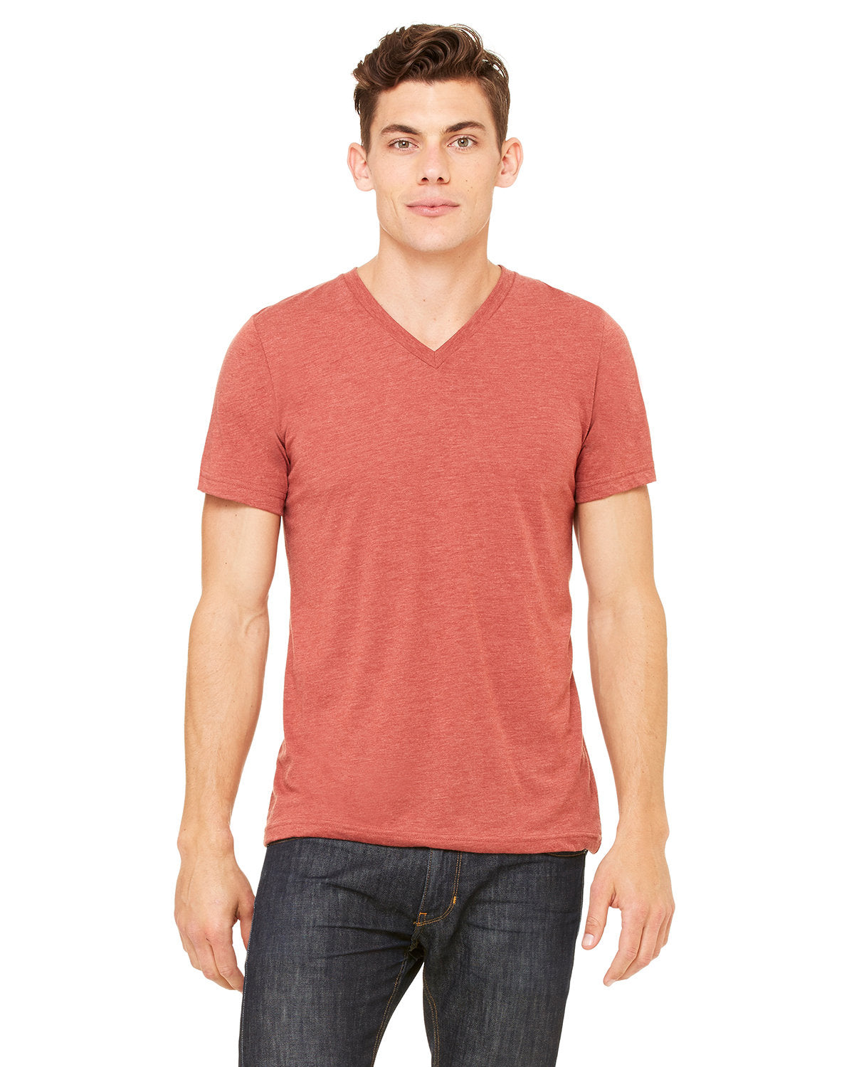 BELLA+CANVAS Unisex Triblend V-Neck T-Shirt