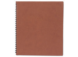 Hard Cover Wiro tan square journal