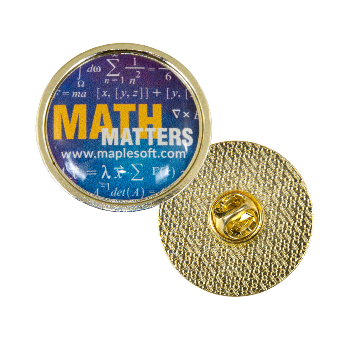 SOS Lapel Pin - Large Circle