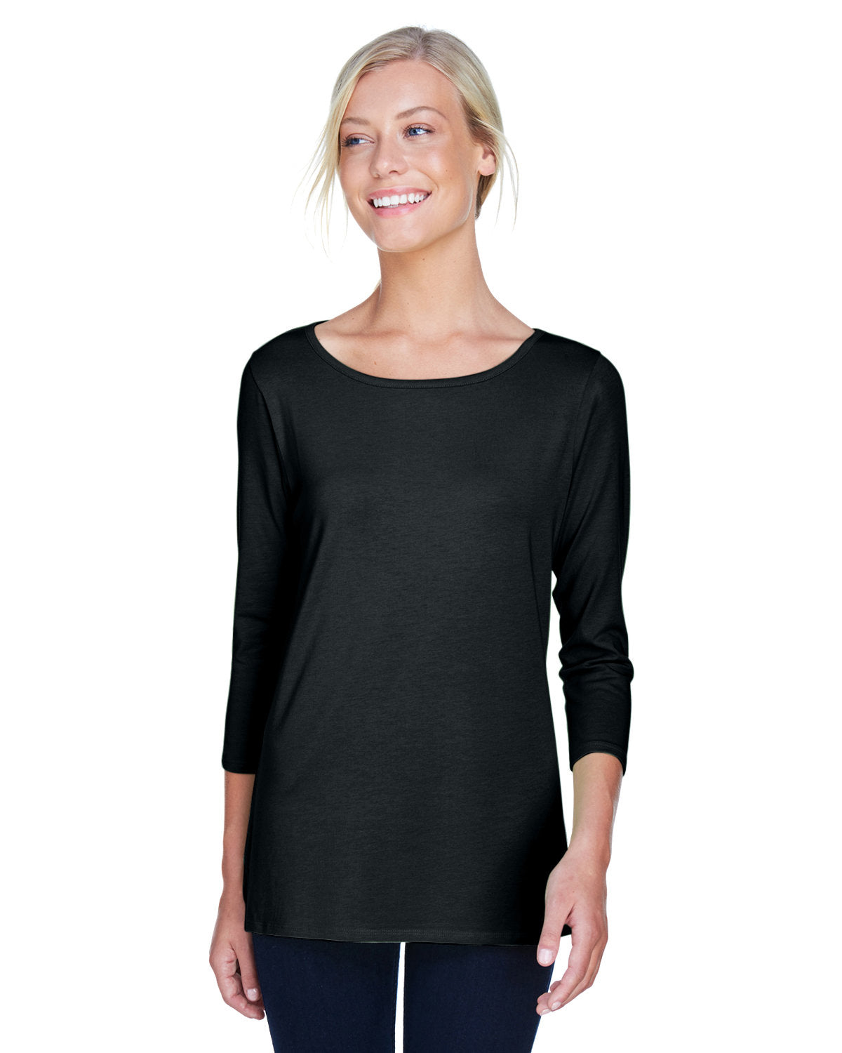 DEVON AND JONES Ladies' Perfect Fit? Ballet Bracelet-Length Knit Top