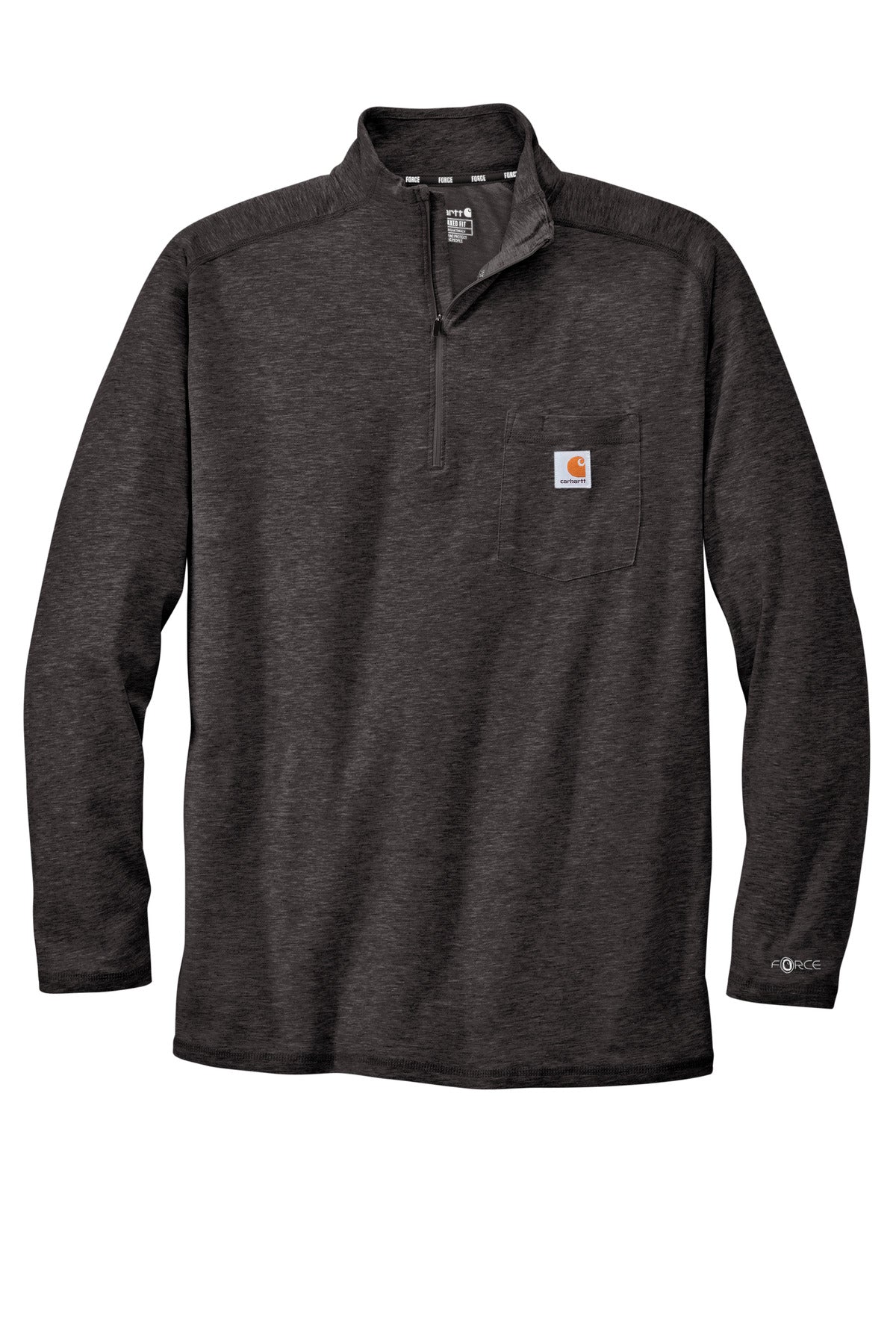 Carhartt Force® 1/4-Zip Long Sleeve T-Shirt