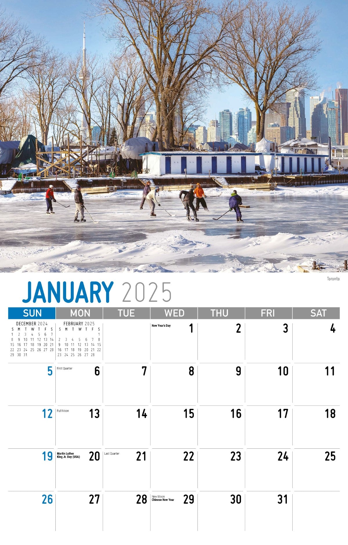 Galleria Wall Calendar 2025 Scenes of Ontario