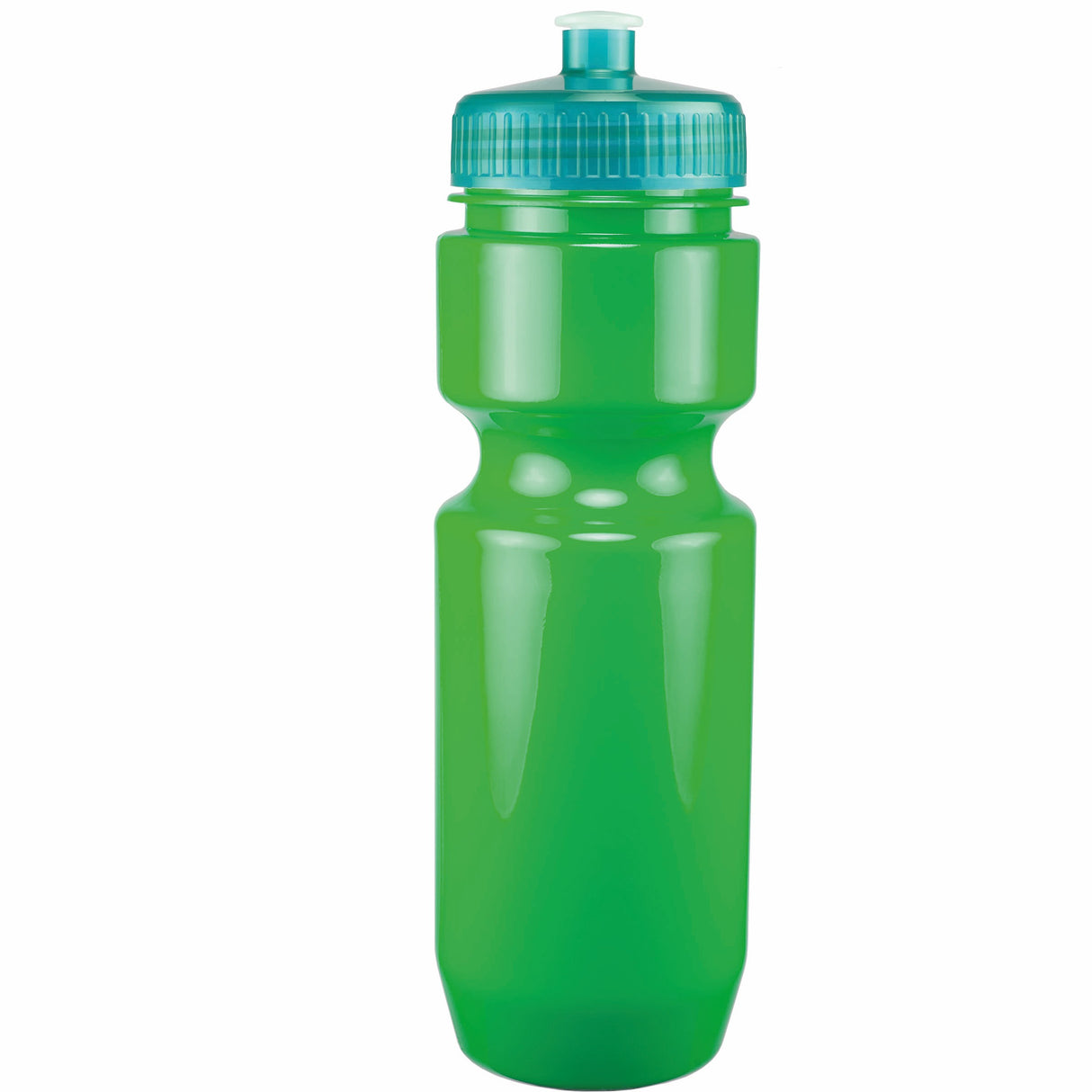22 Oz. Bike Bottle w/ Push Pull Lid - Solid Colors