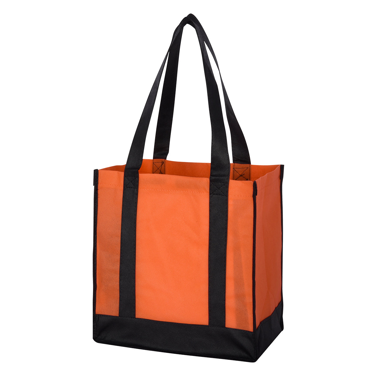000440 Non-woven Two-tone Shopper Tote Bag