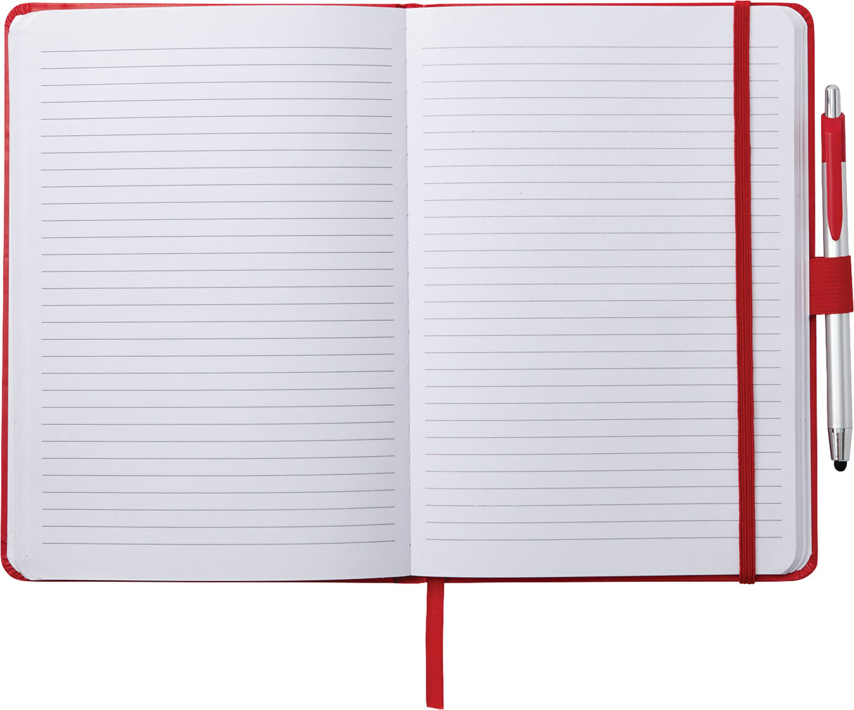 6" x 8.5" FSC® Mix Crown Journal with Pen-Stylus