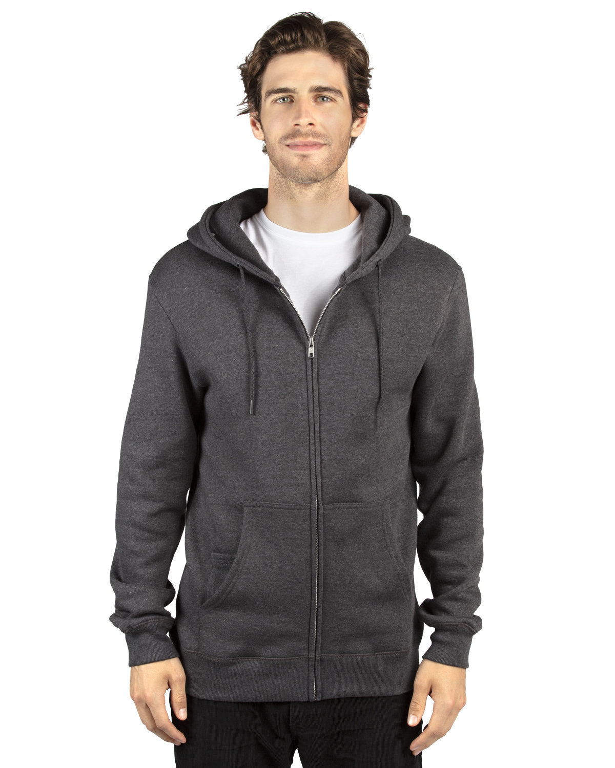 000205 THREADFAST Unisex Ultimate Fleece Full-Zip Hooded Sweatshirt