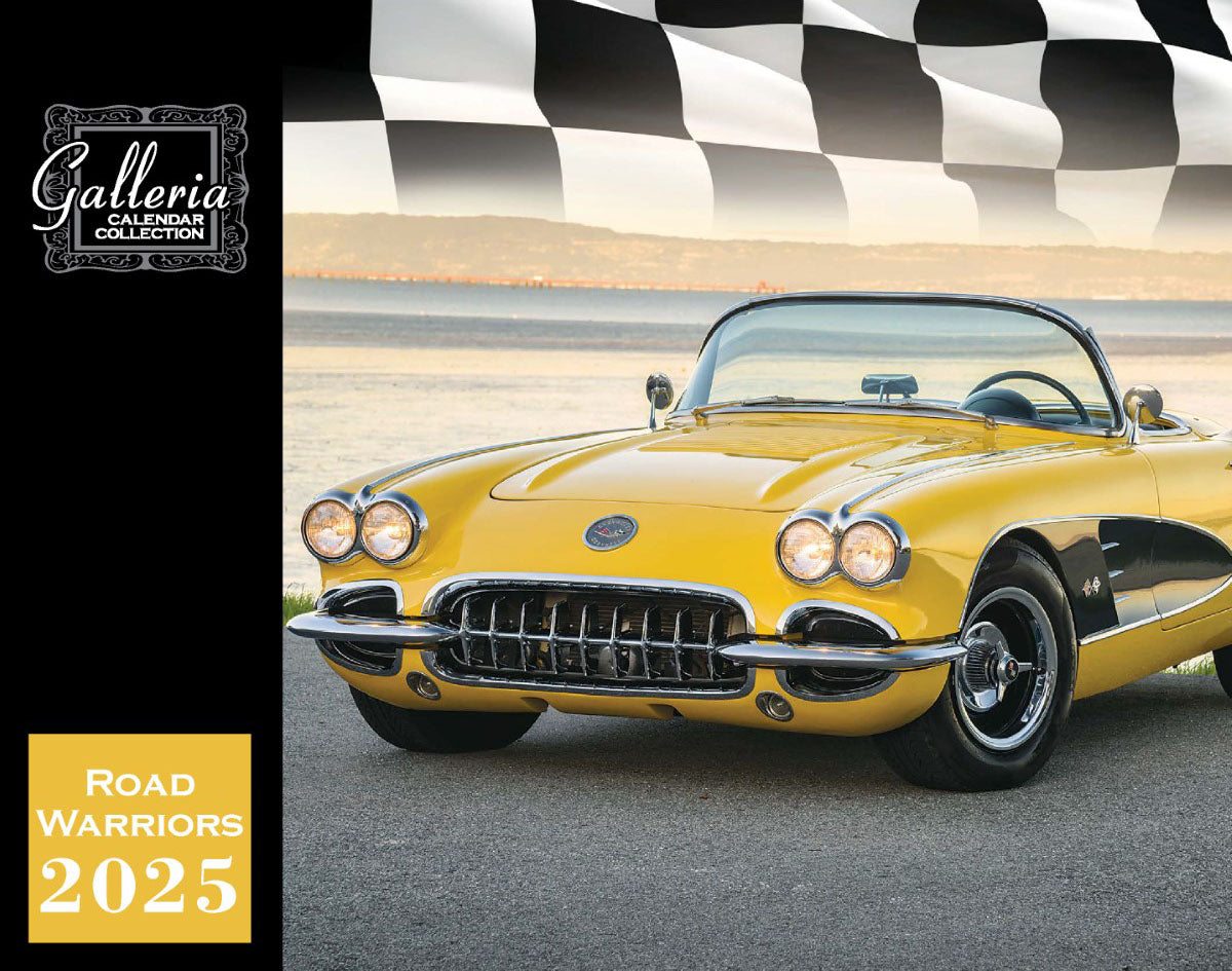 Galleria Wall Calendar 2025 Road Warriors