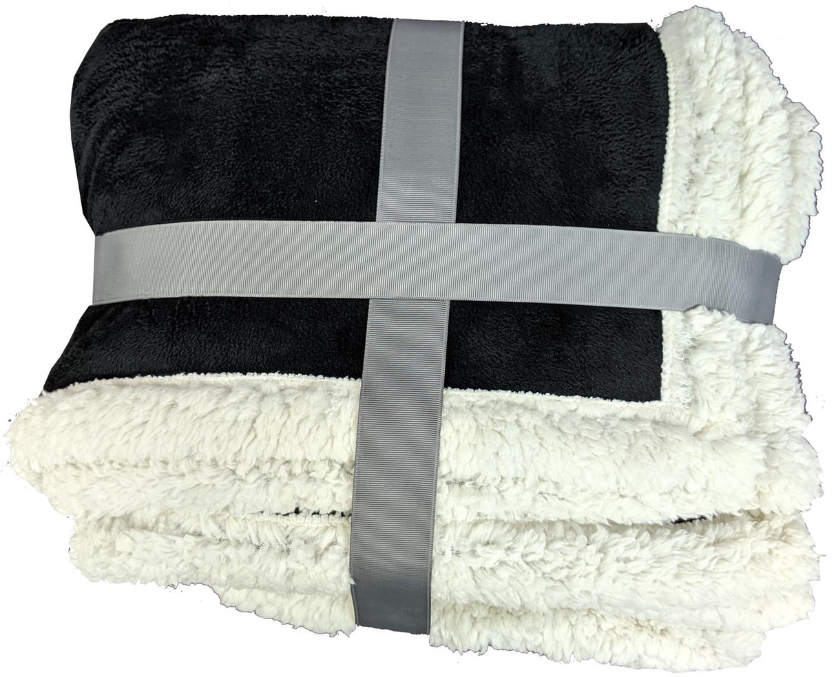 Deluxe Sherpa Throw Blanket