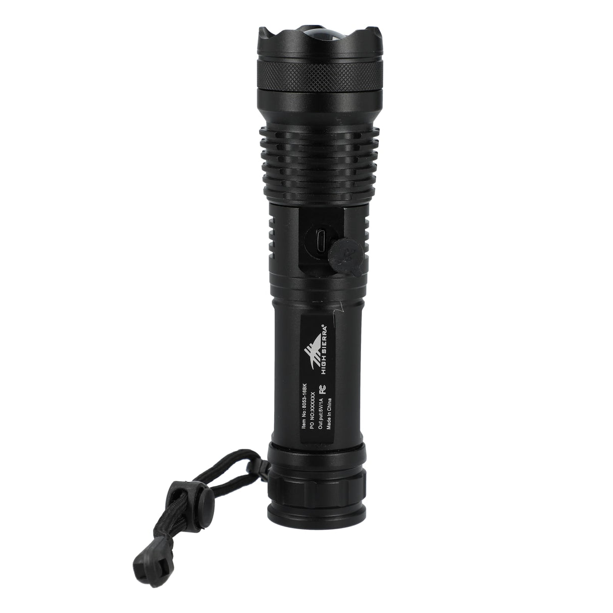 000407 High Sierra Eco 200 Lumen LED Flashlight