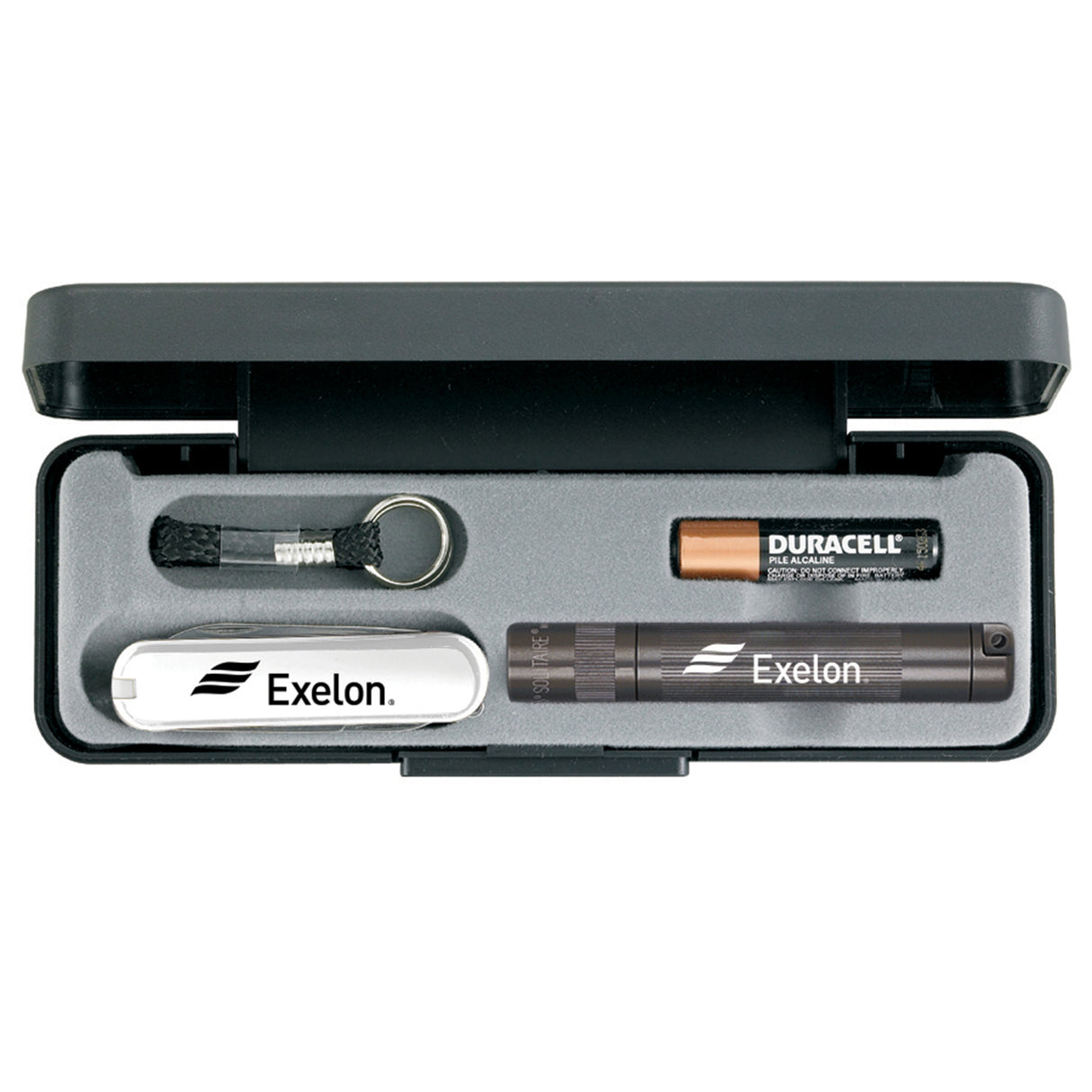 LED Maglite® Solitaire With Victorinox® Classic Swiss Army Knife