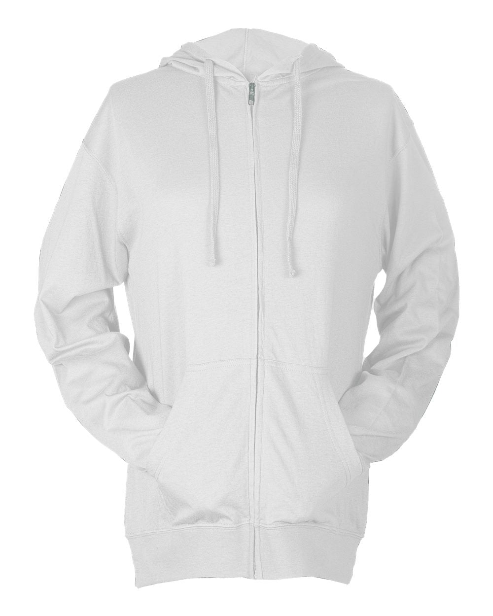 Tultex® Unisex Beach Full-Zip Hooded Sweatshirt