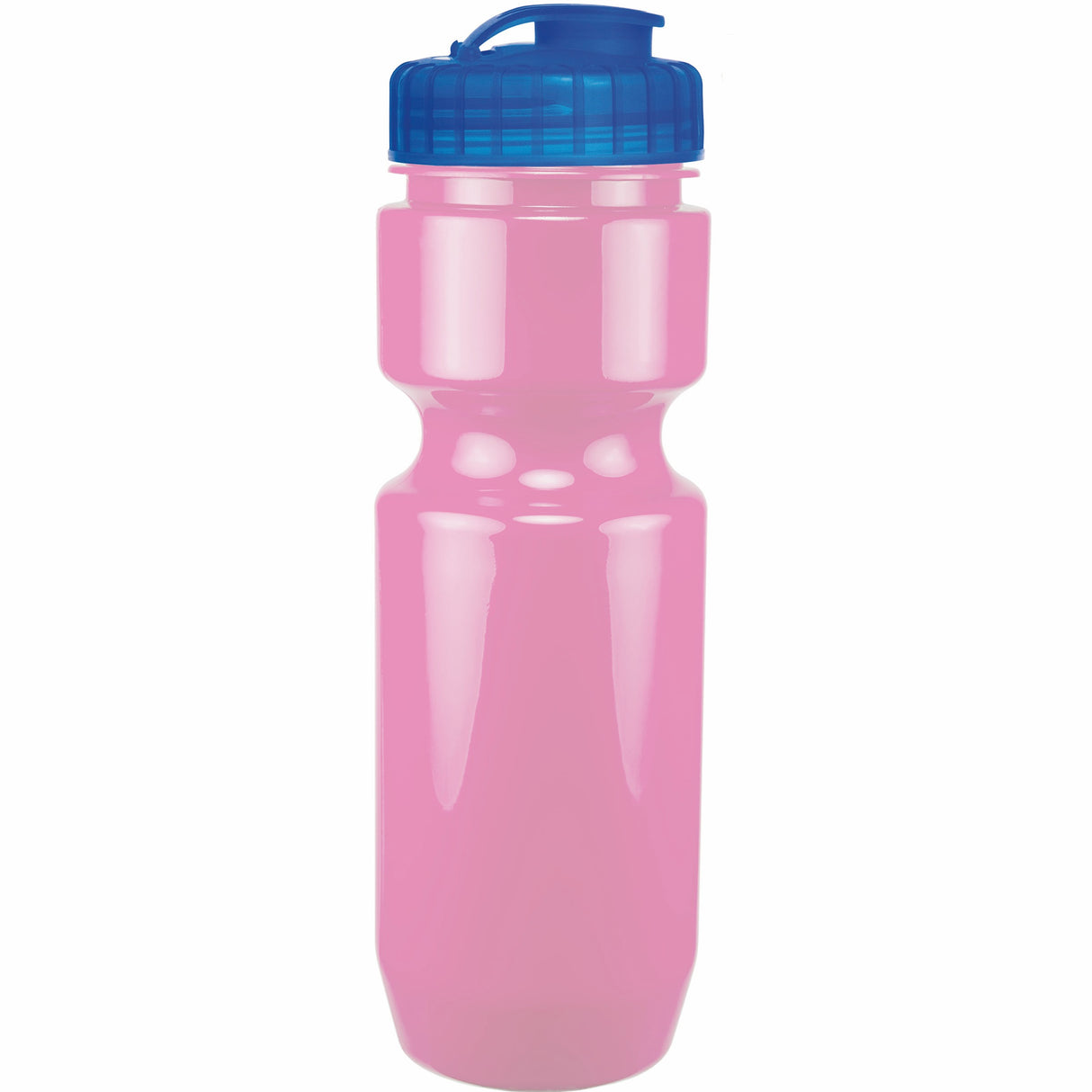 22 Oz. Bike Bottle w/ Flip Top Lid - Solid Colors