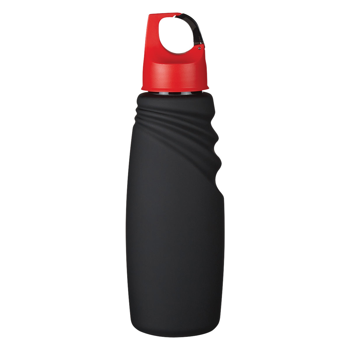24 Oz. Matte Finish Crest Carabiner Sports Bottle