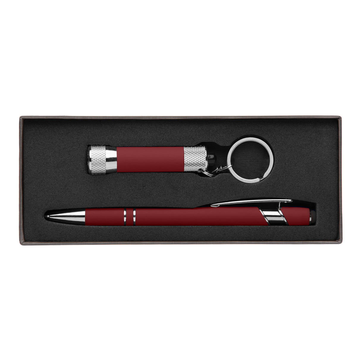 Ellipse & Chroma Softy Gift Set - ColorJet on Pen, Flashlight & Box