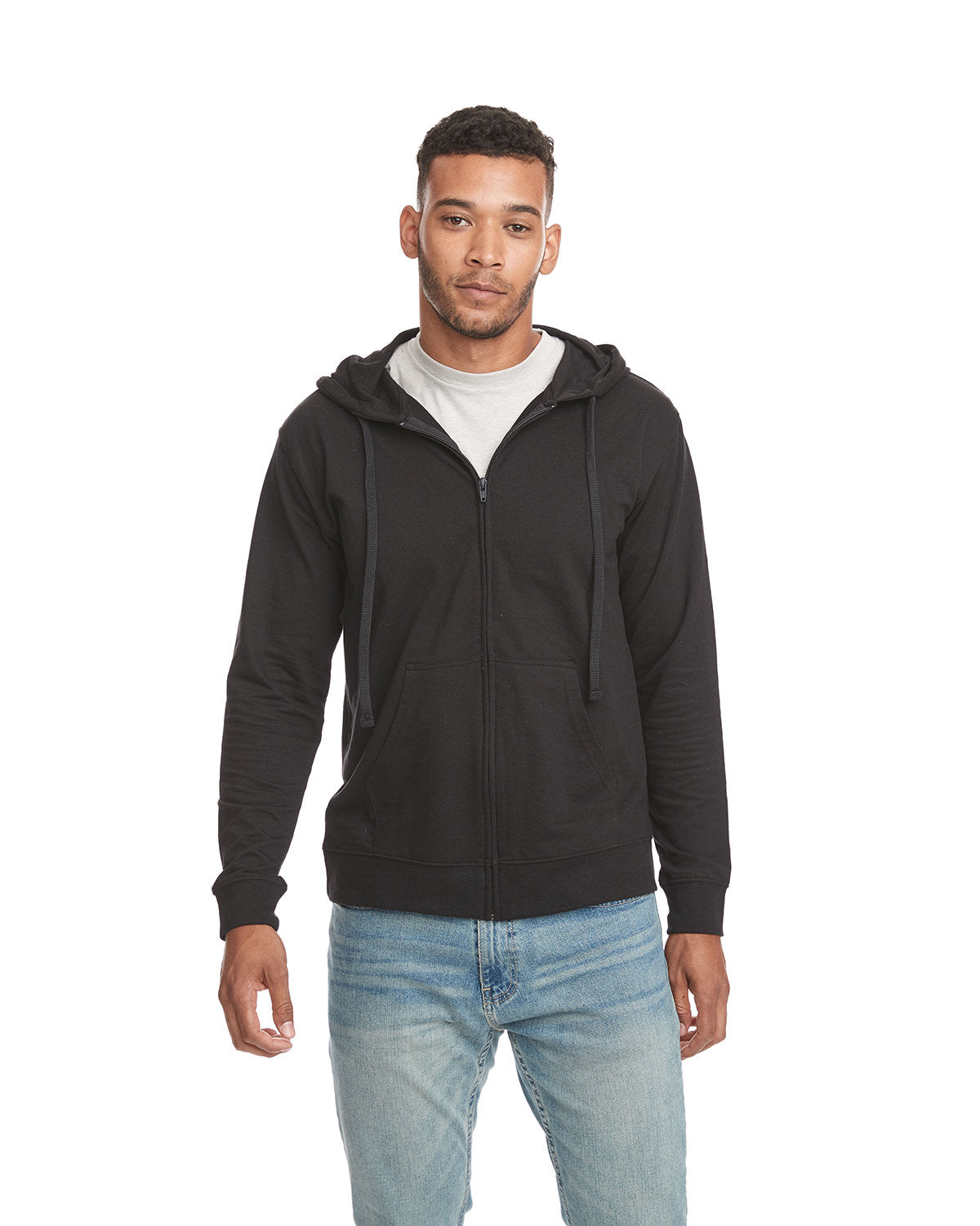 NEXT LEVEL APPAREL Adult Laguna French Terry Full-Zip Hooded Sweatshirt