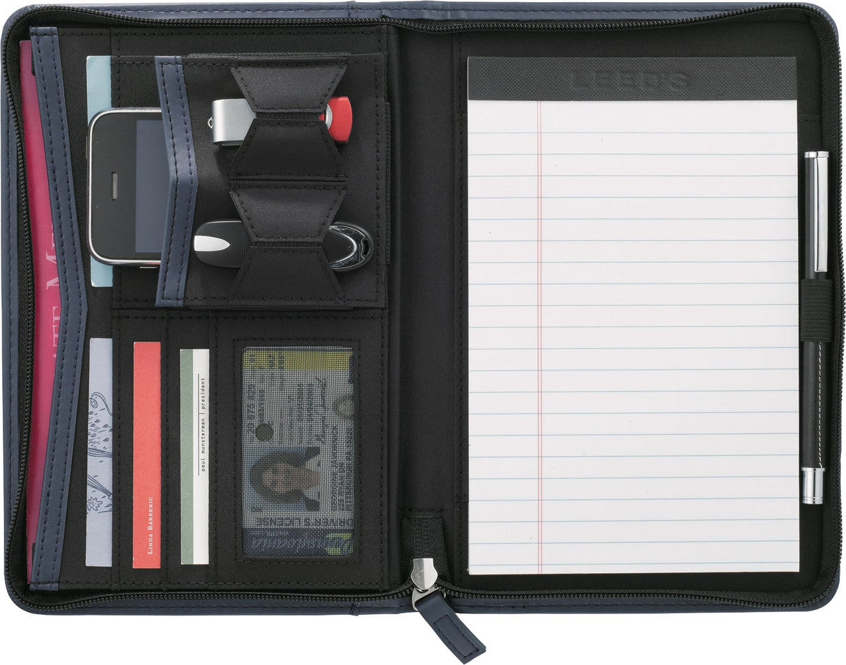 Pedova™ Jr. Zippered Padfolio w FSC® Mix Paper