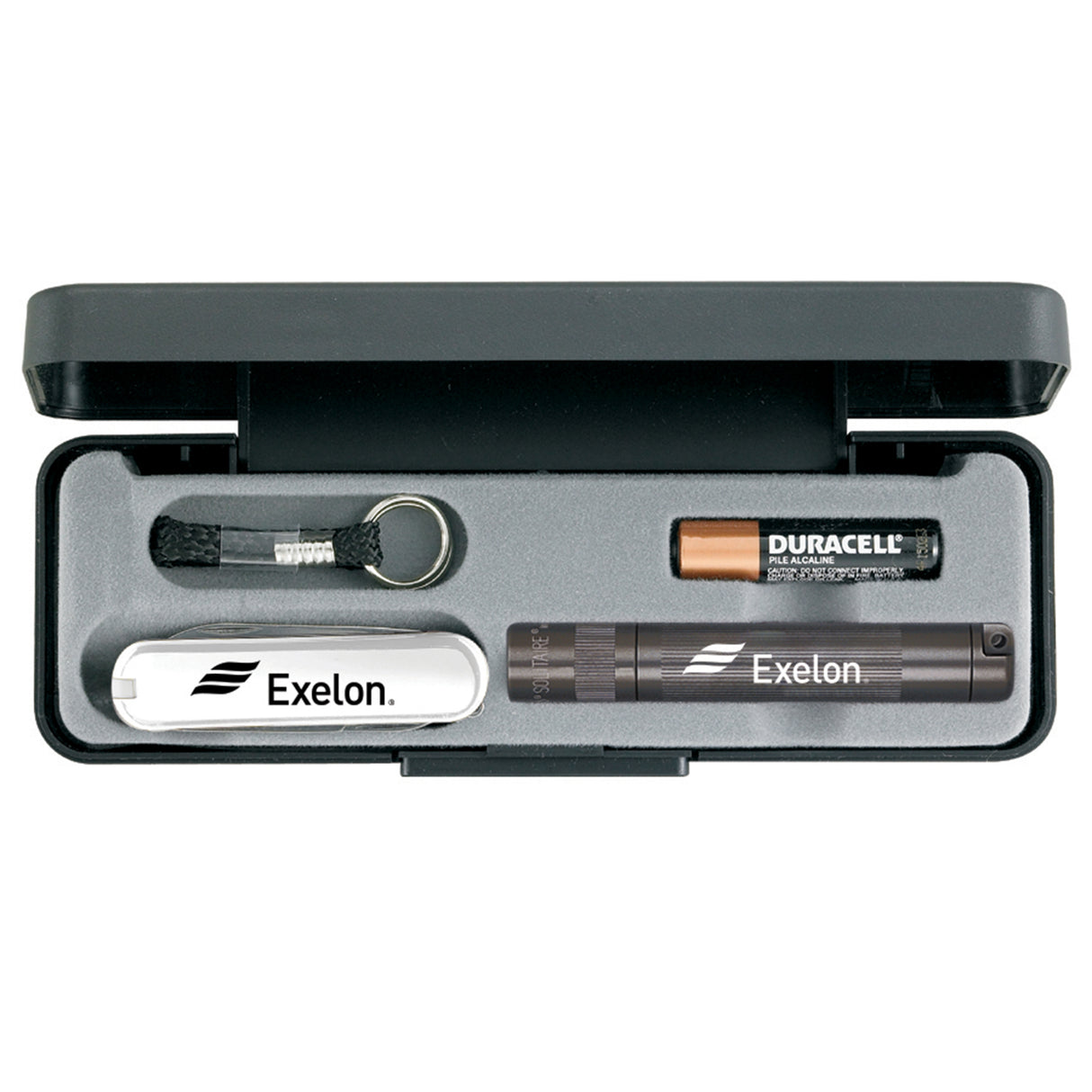 Maglite® Solitaire With Victorinox® Classic Swiss Army Knife