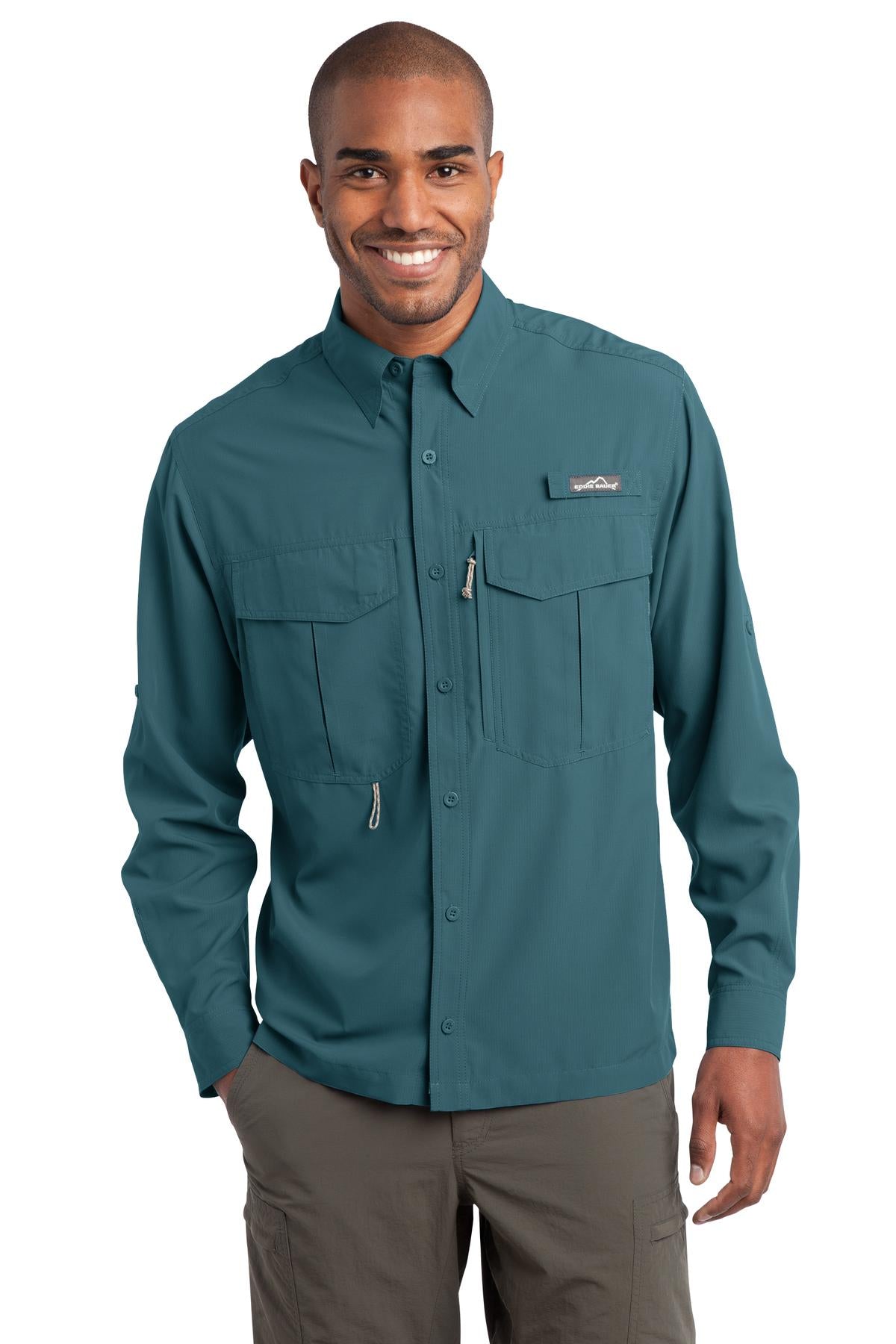 Eddie Bauer® Long Sleeve Performance Fishing Shirt