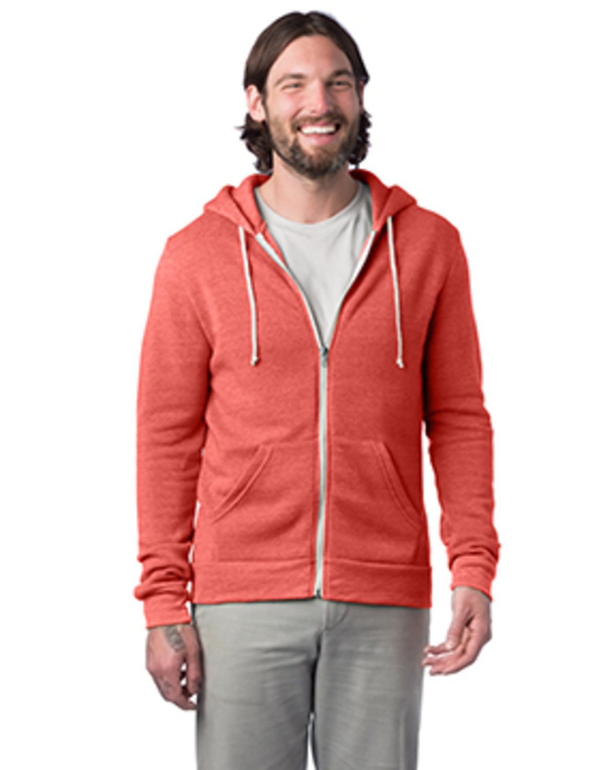 Alternative Unisex Rocky Eco-Fleece Zip Hoodie