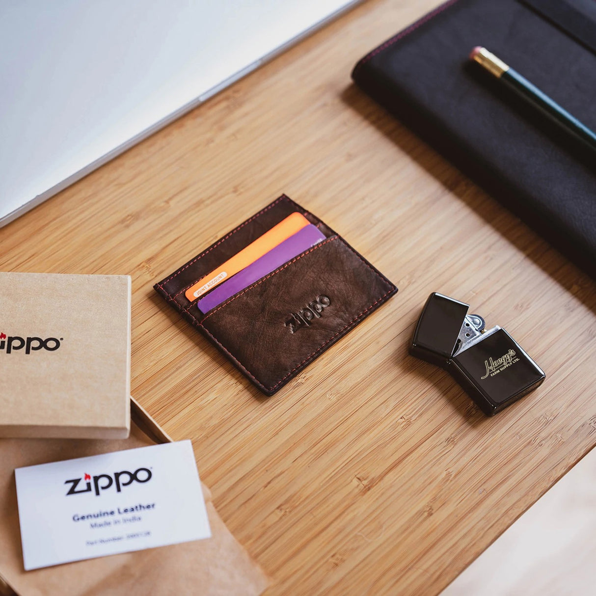 High Polish Black Zippo® Windproof Lighter