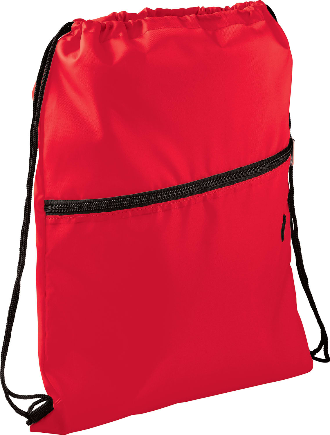 Insulated Zippered Drawstring Bag