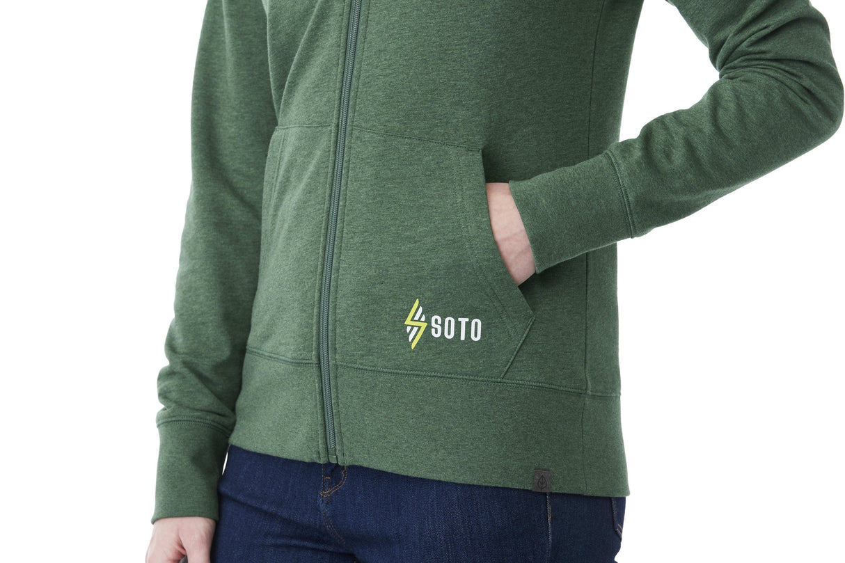 Women's ARGUS Eco Fleece Full Zip Hoody