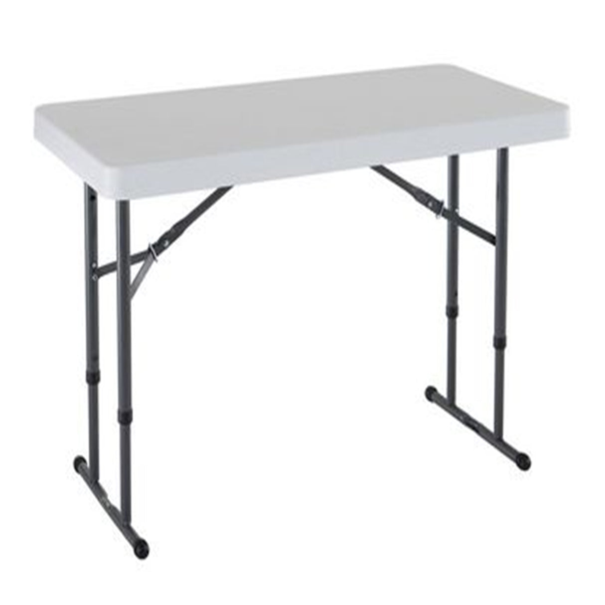 Sublimated Stretch Curved Fit Table Throw for 4ft Demo, Sampling Table, 3 sided, Open Back