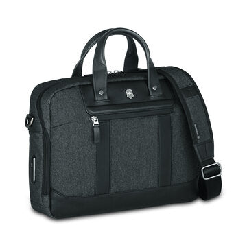 Architecture Urban2 Melange Grey/Black Briefcase