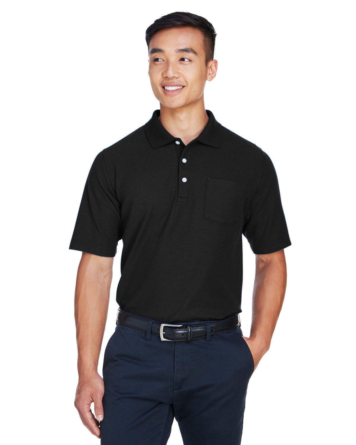 000165 DEVON AND JONES Men's DRYTEC20? Performance Pocket Polo