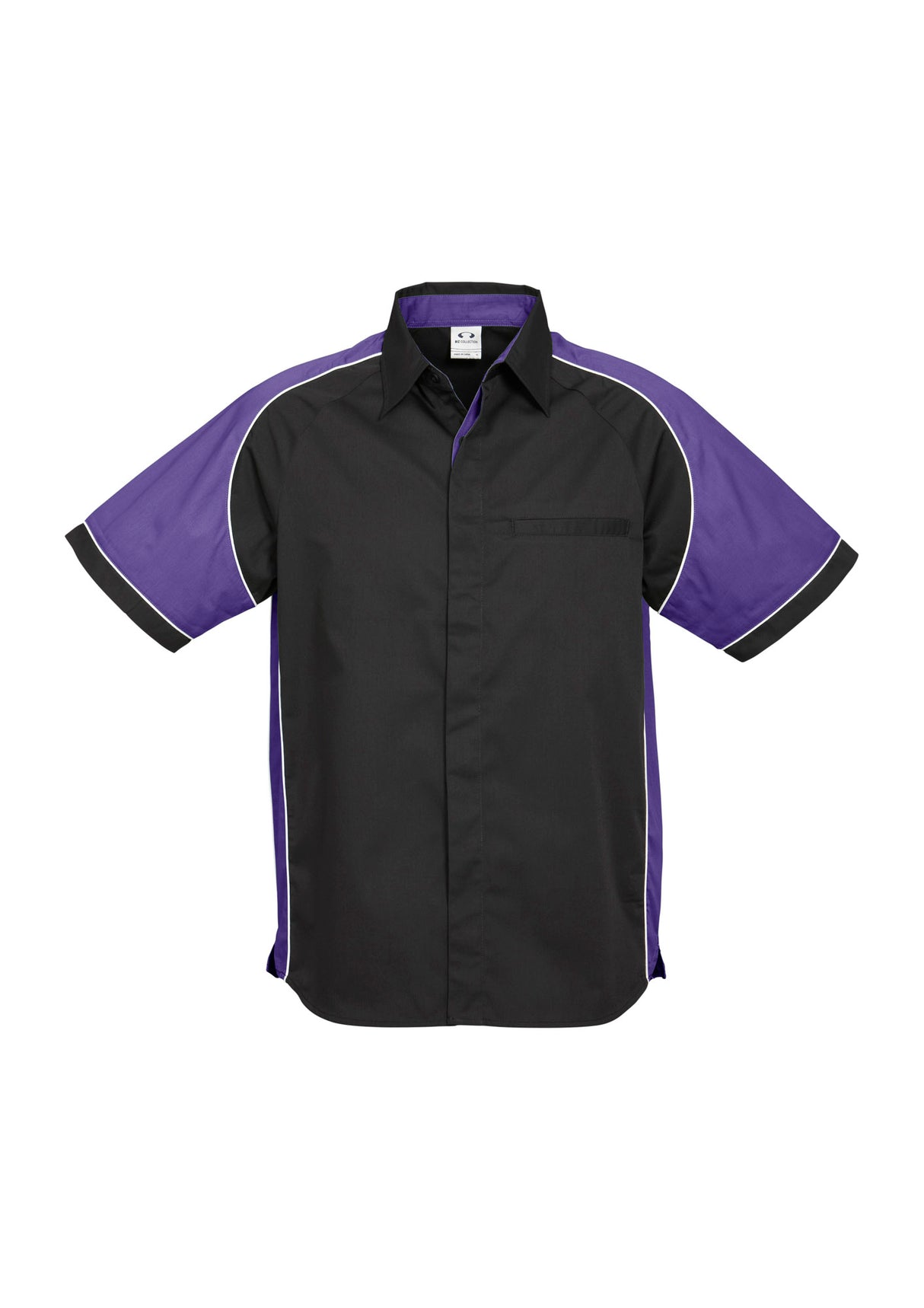 Nitro Contrast Panel Men's Short Sleeve Shirt