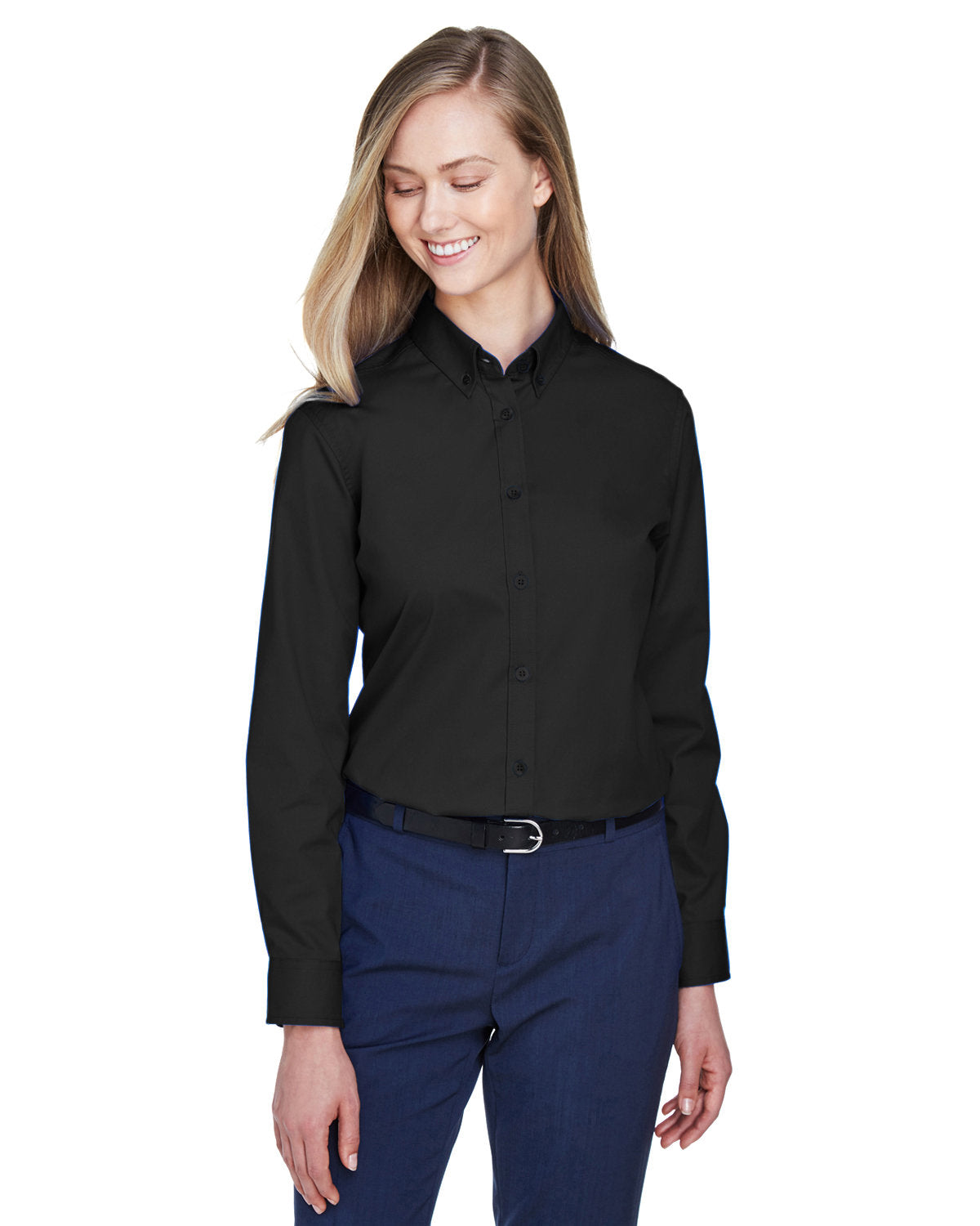 000250 CORE 365 Ladies' Operate Long-Sleeve Twill Shirt