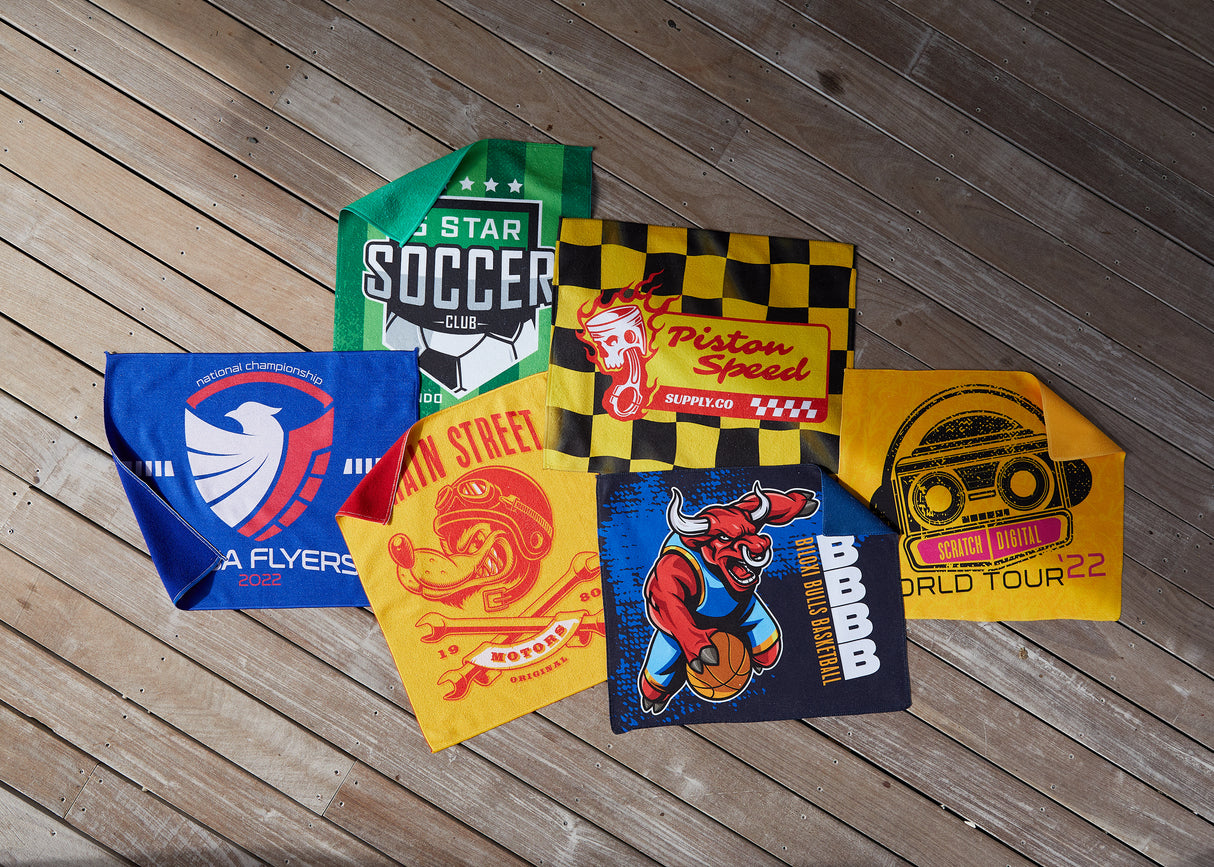 EPICOLOR Colored Back Towel