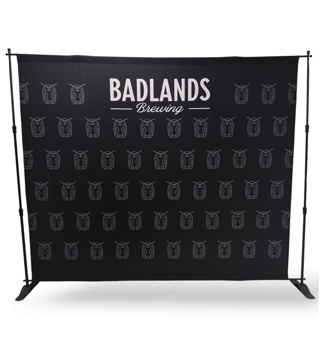 72 Hr Fast Ship- Tradeshow Booth Package, 10' Expanding Display and 8' Sublimated PREMIUM Tablecloth