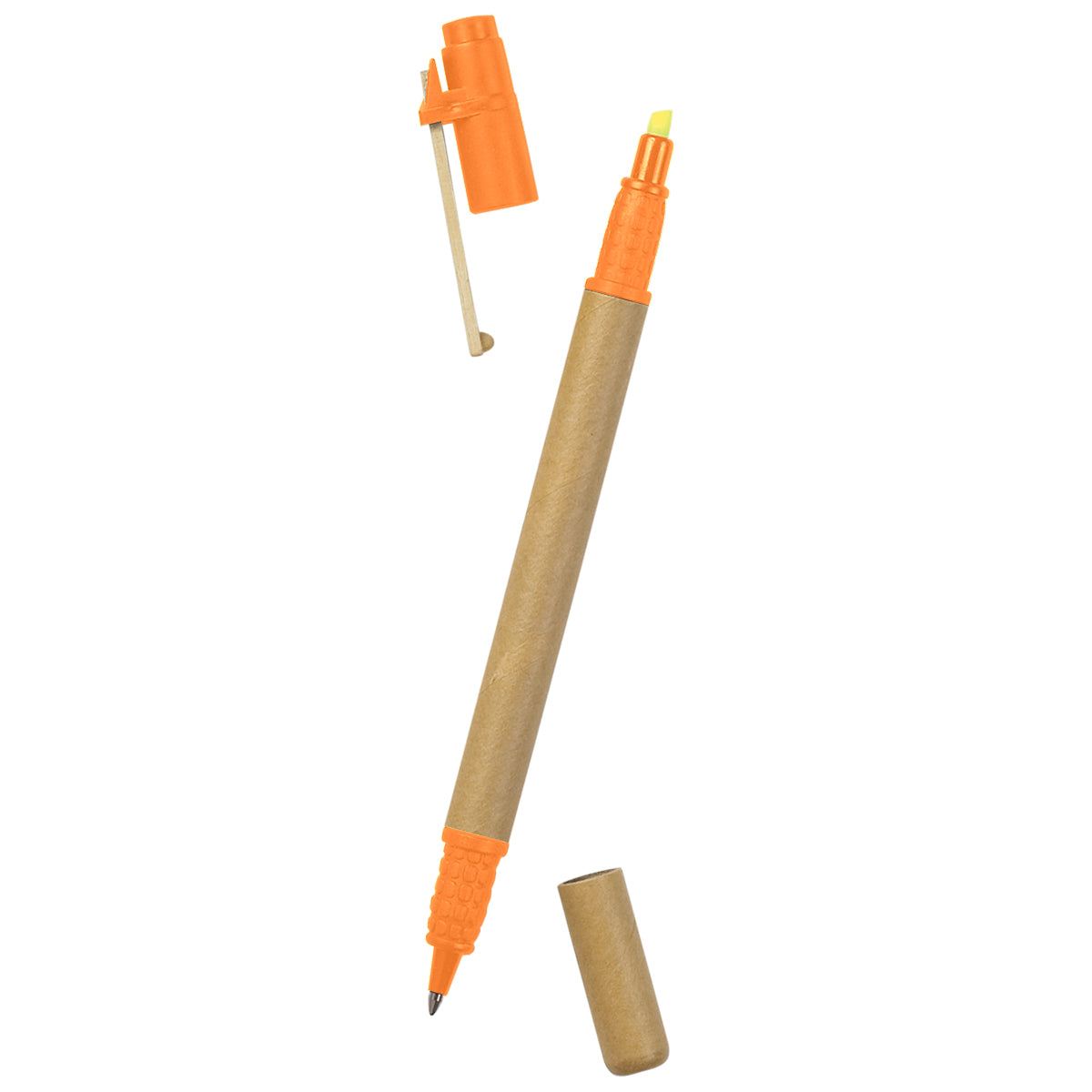 Dual Function Eco-inspired Pen With Highlighter