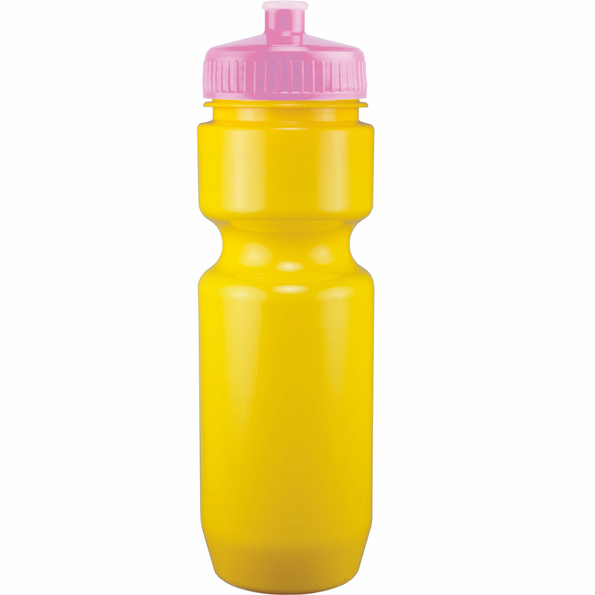 22 Oz. Bike Bottle w/ Push Pull Lid - Solid Colors