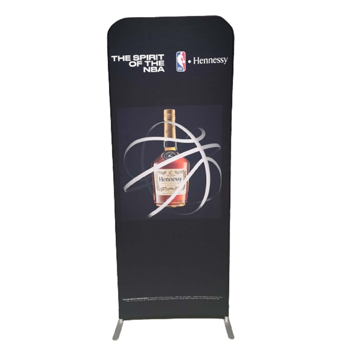 72 Hr Fast Ship -3'W x 96"H EuroFit Straight Wall Display Kit, with Full Color Graphics Double Sided