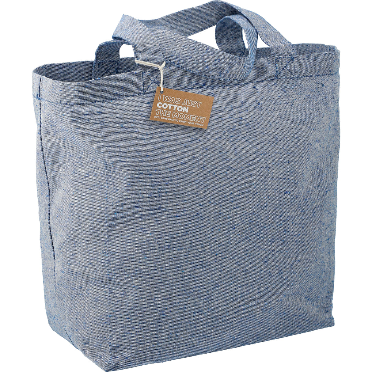 Recycled 5oz Cotton Twill Grocery Tote