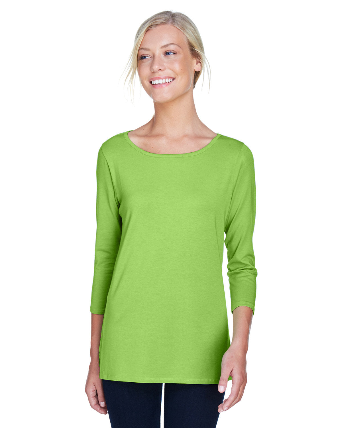 DEVON AND JONES Ladies' Perfect Fit? Ballet Bracelet-Length Knit Top