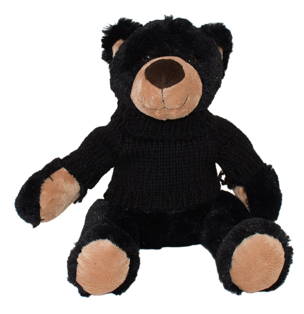 11" Rufus Bear w/Hand Knit Embroidered Sweater