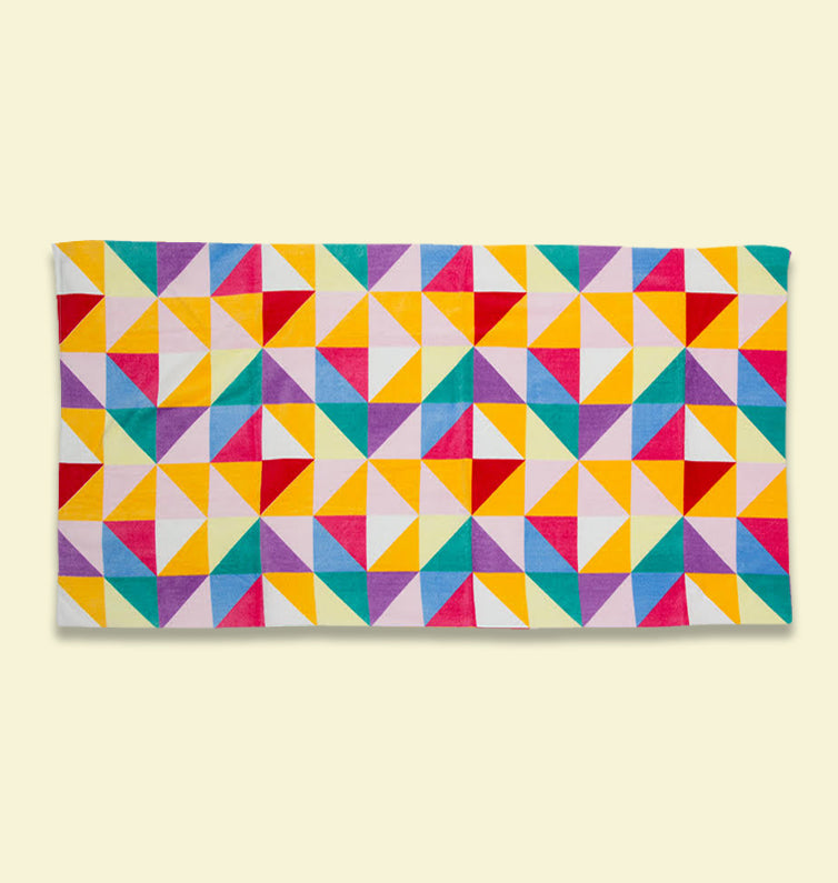 Premium Sublimated PolyCotton Beach Towel 30x60