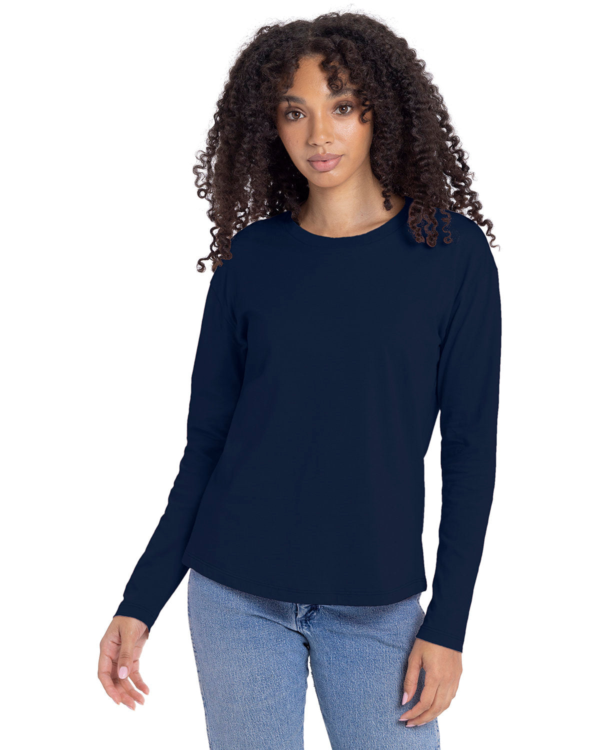 NEXT LEVEL APPAREL Ladies' Relaxed Long Sleeve T-Shirt