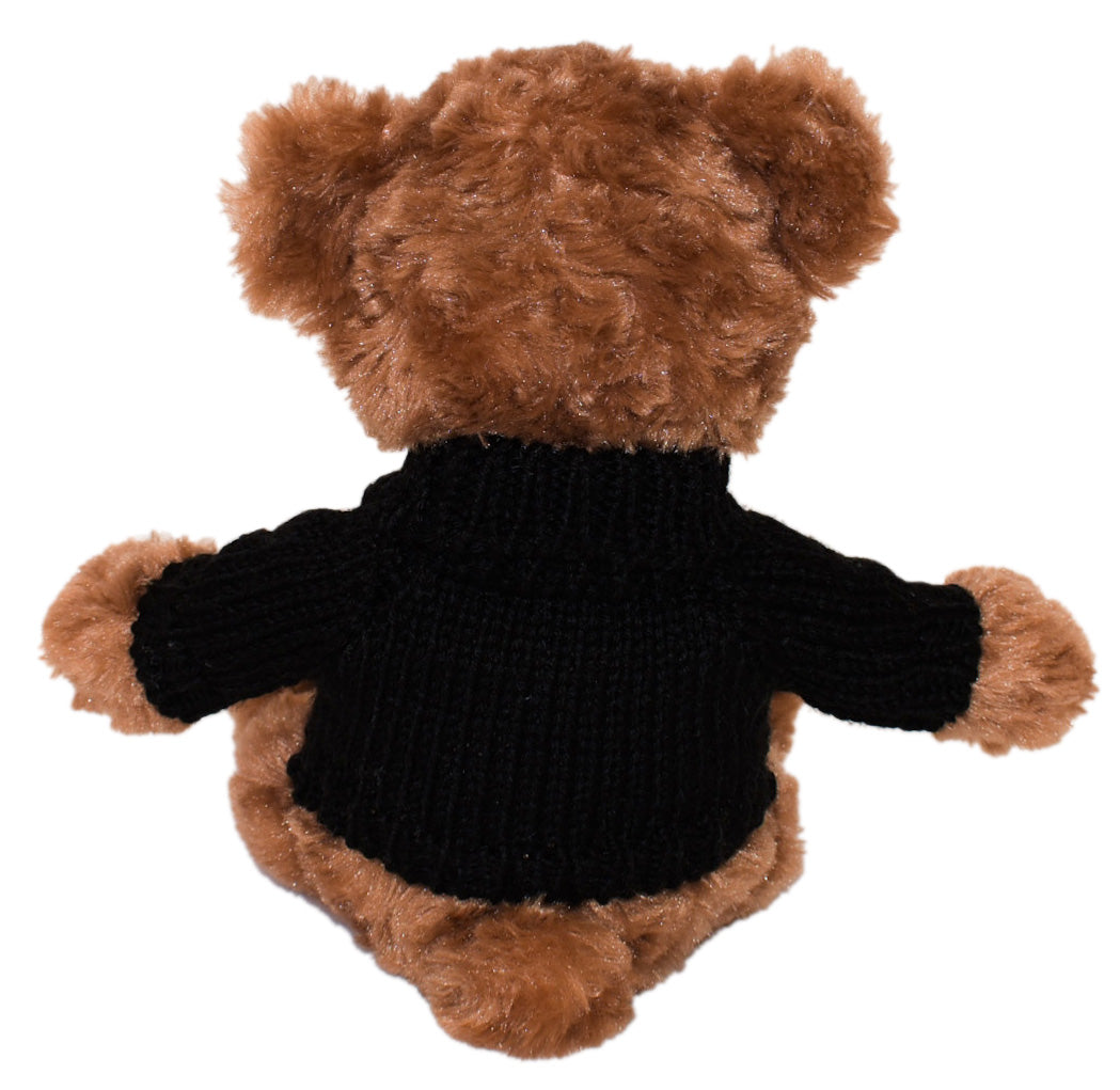 11" Roary Bear w/Hand Knit Embroidered Sweater