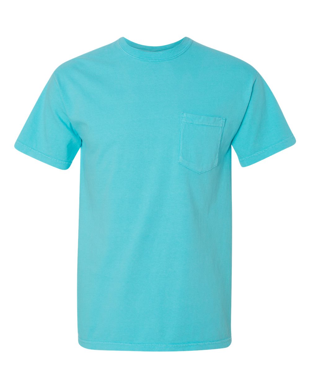 000444 Comfort Colors® Garment-Dyed Heavyweight Pocket T-Shirt
