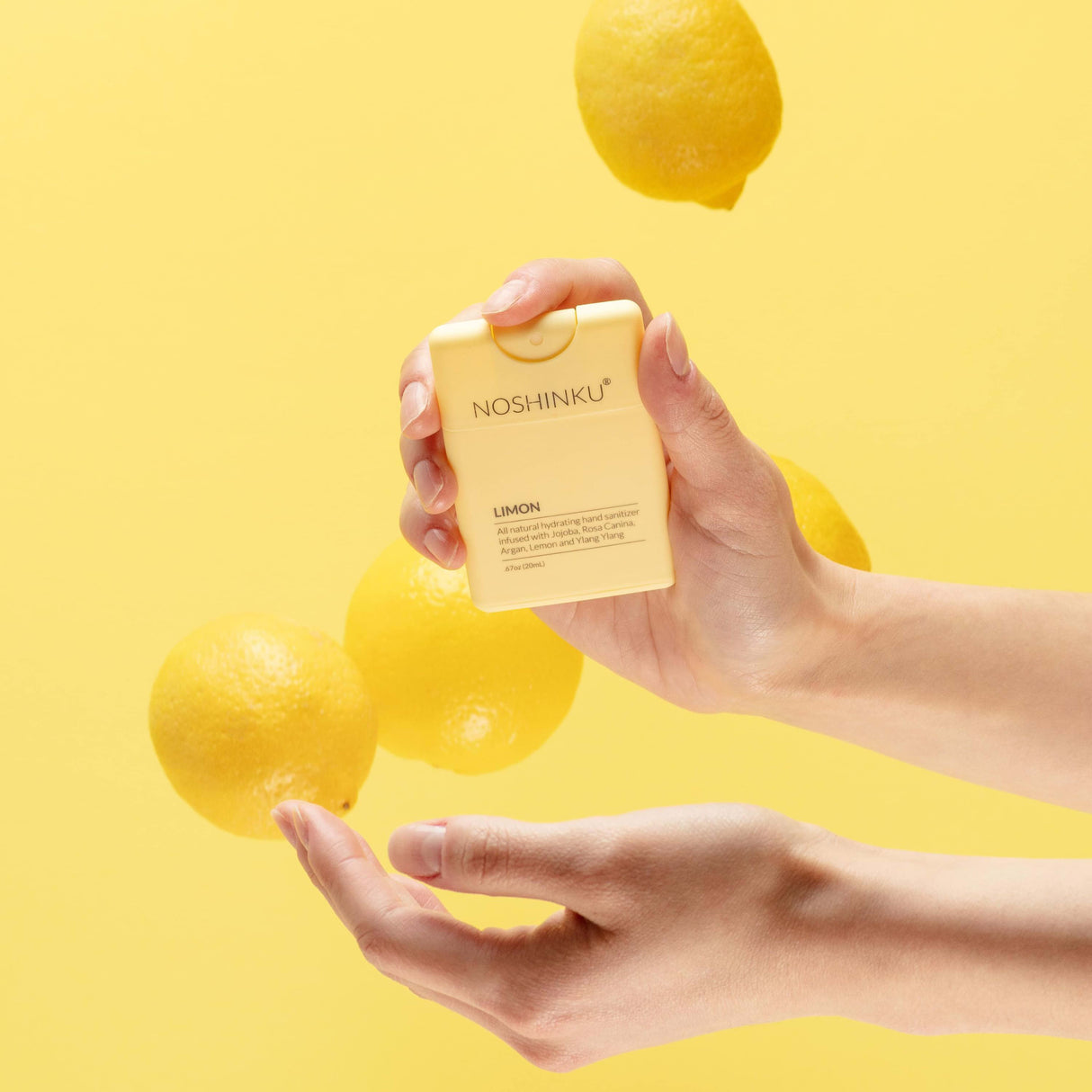 Noshinku Refillable Pocket Hand Sanitizer 0.6oz